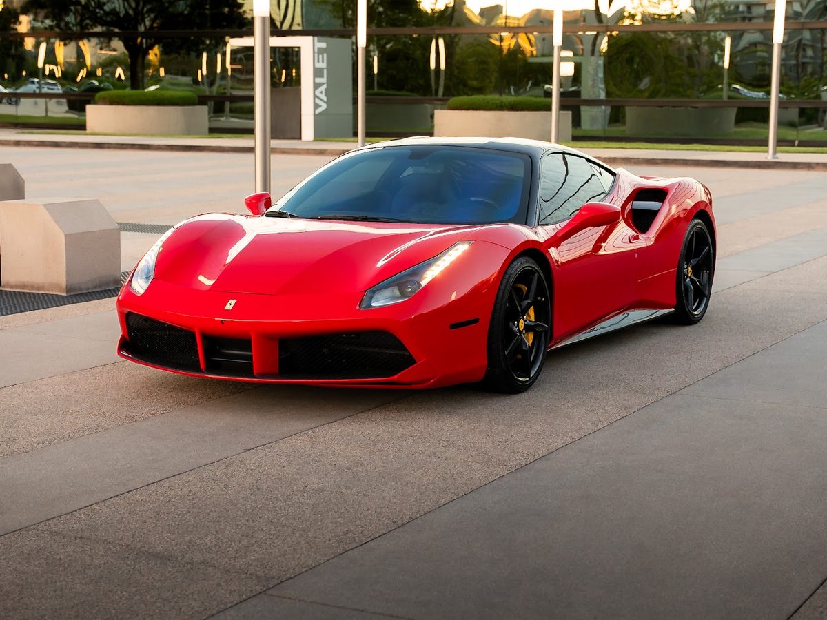 Ferrari 488 GTB rental special