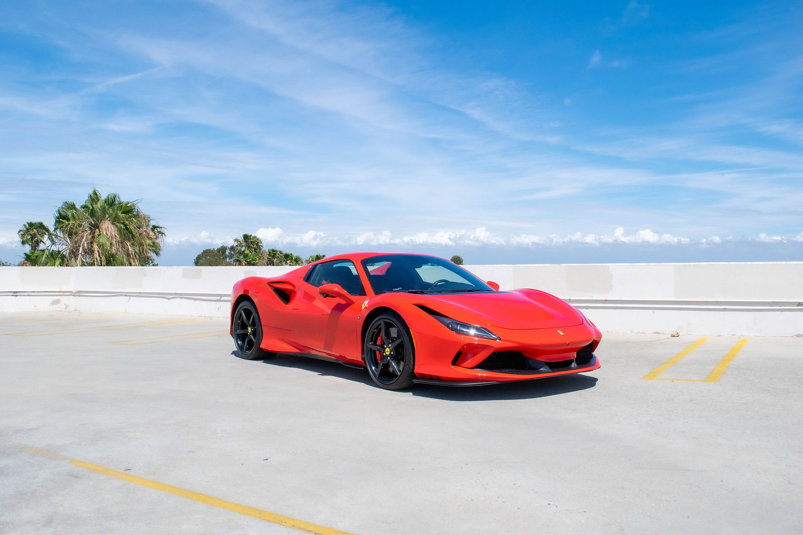 Red Ferrari F8